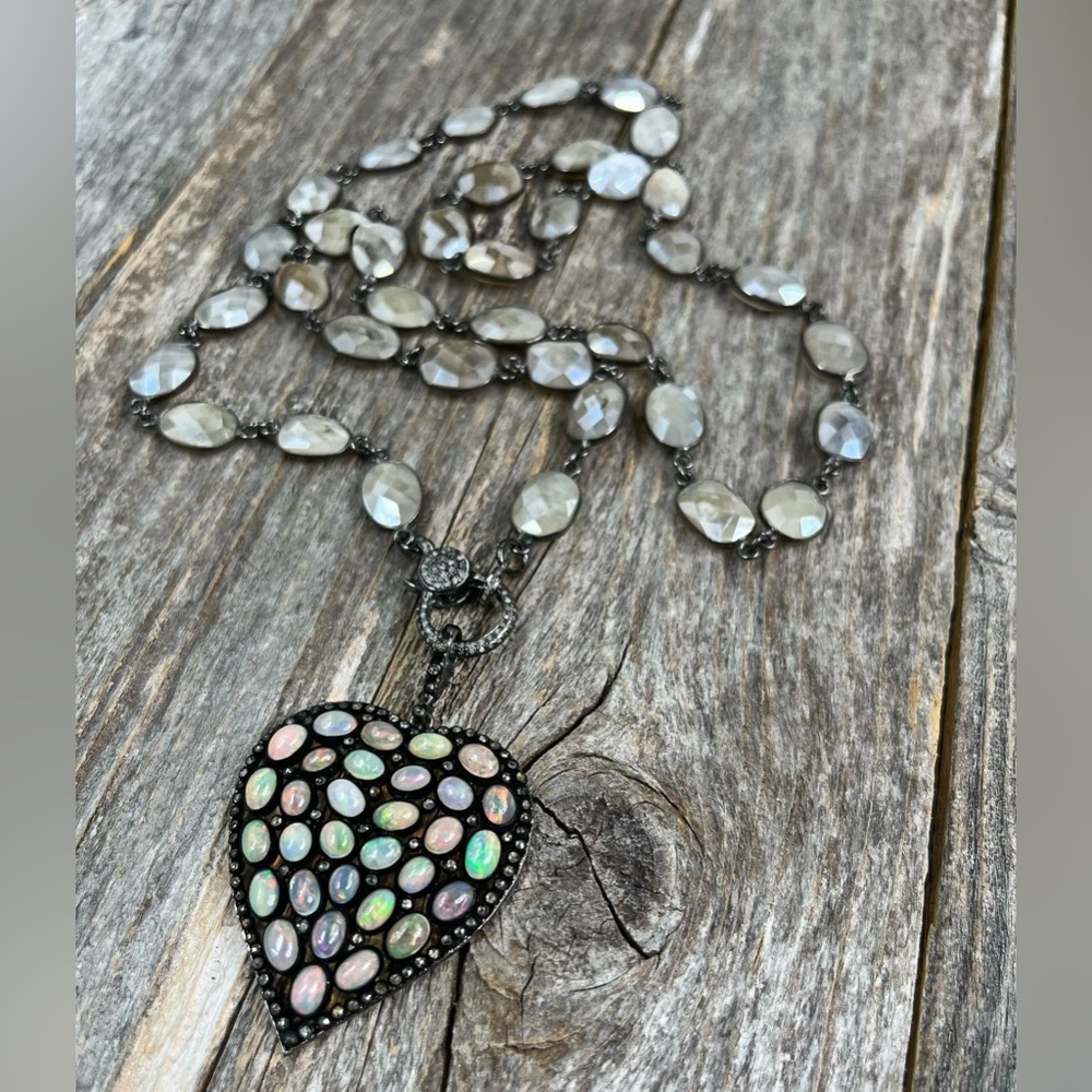 Ethiopian Opal Necklace.